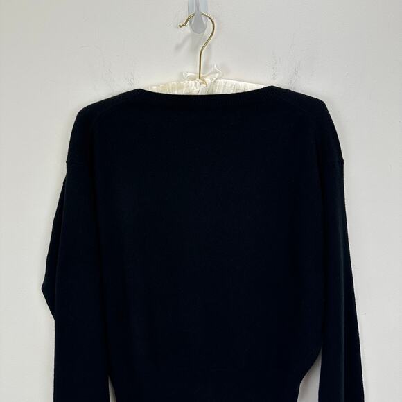 J. Crew Black V-Neck Sweater - Picture 9 of 12